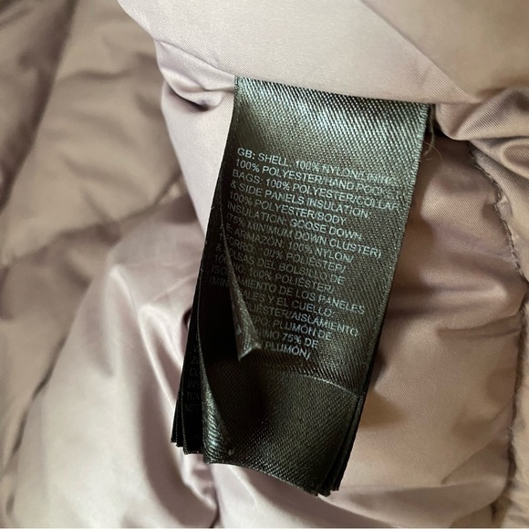 The North Face 550 Gray Aconcagua Puffer Jacket Coat NF0A2TDQ Women’s Size Large - Picture 12 of 14